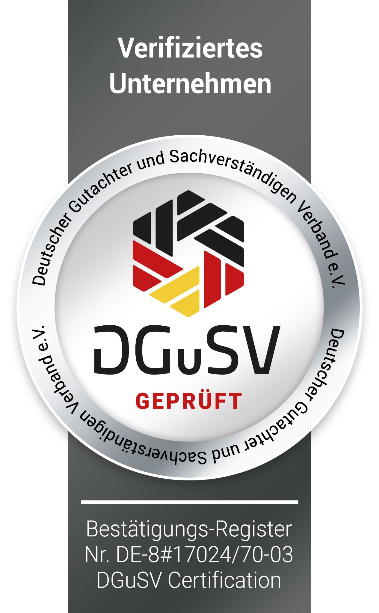 DGuSV geprüftes Unternehmen